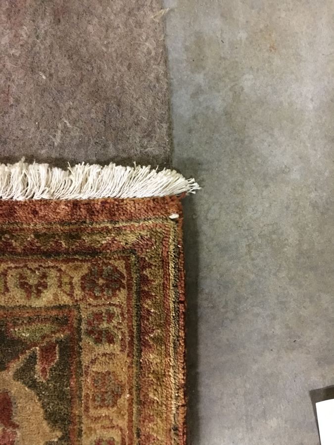 The same corner after repair